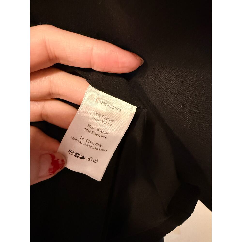NWT Veronica Beard 12 Iconic Scuba Dickey Jacket $645 Bi Stretch Blazer Black - Picture 11 of 12